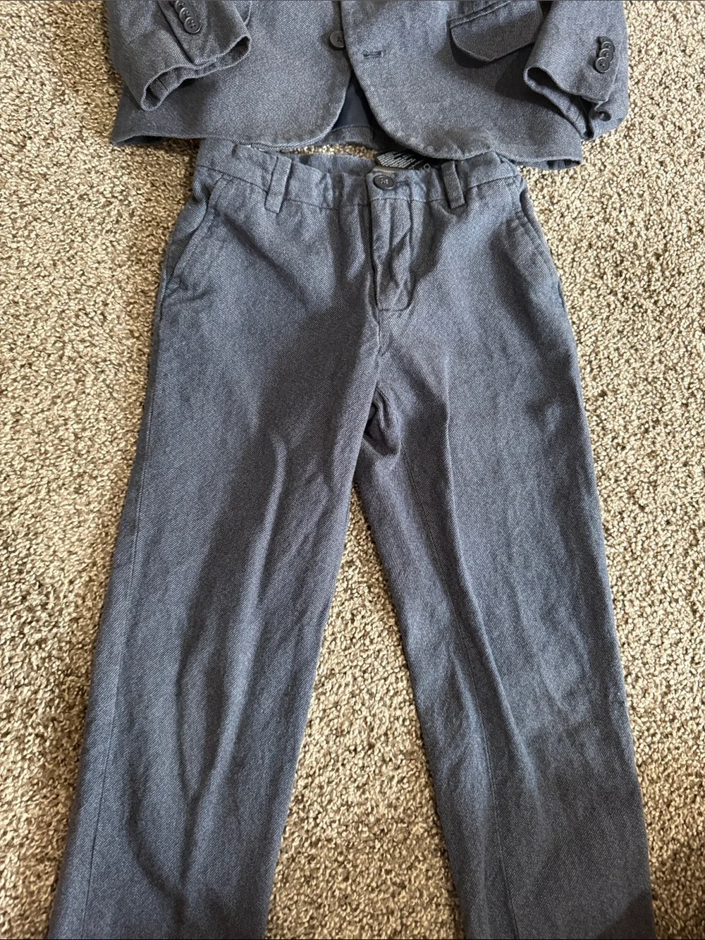 H&M blue boys suit